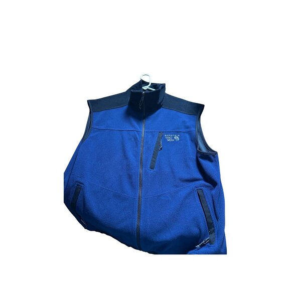 Vintage Mountain Hardwear Gore Mens Windstopper Vest Outdoors XL Blue & Black - Picture 4 of 13